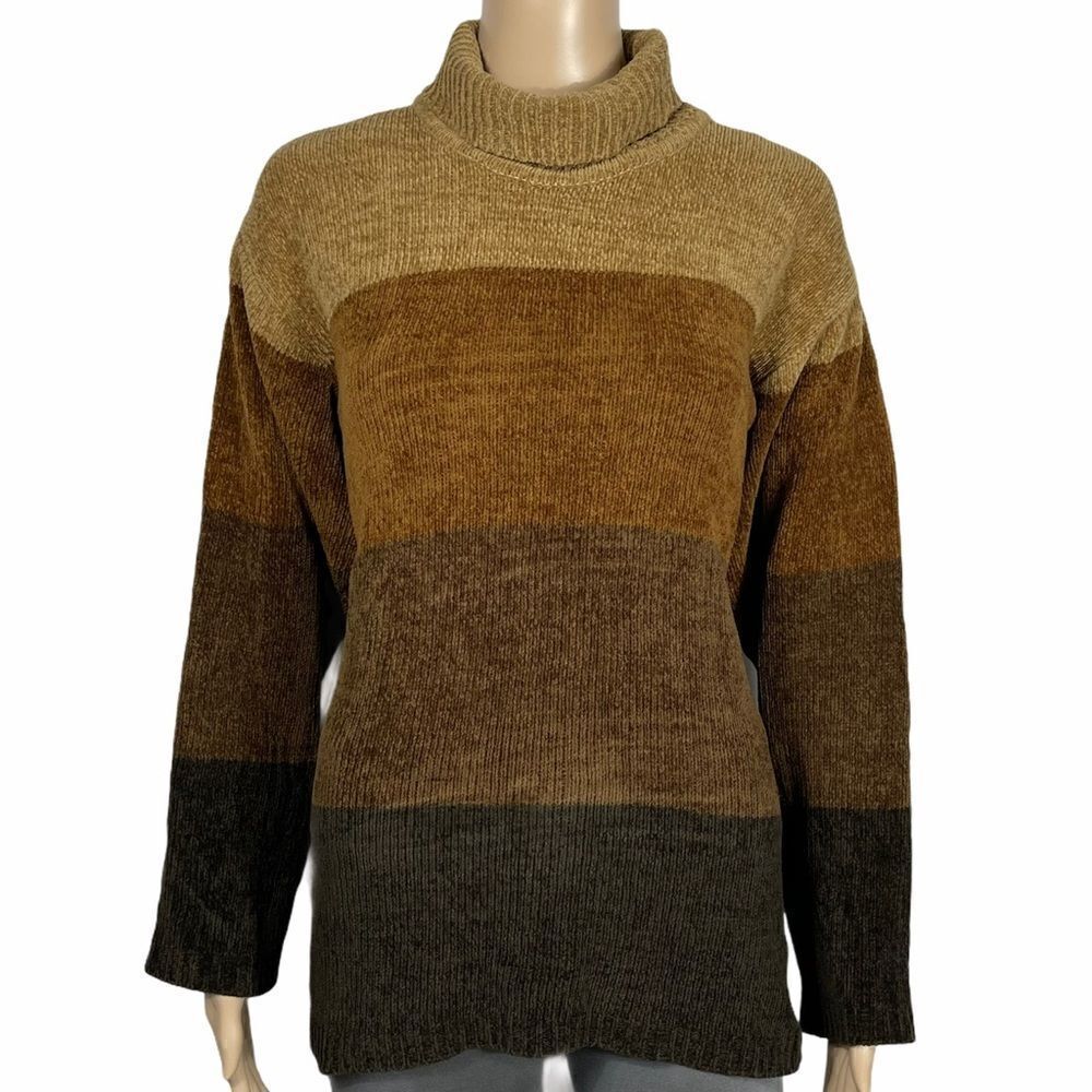Carolyn Taylor Turtleneck Knitted Vintage Sweater